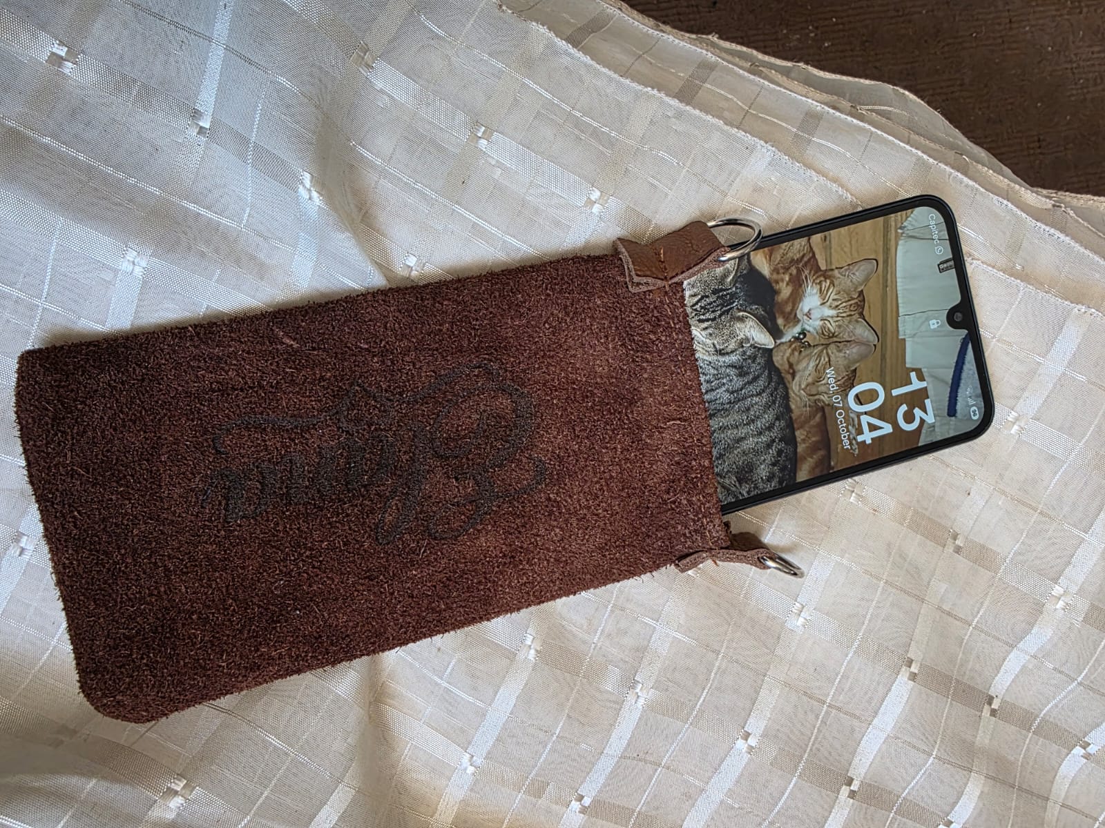 Leather Cellphone Pouch - view 1